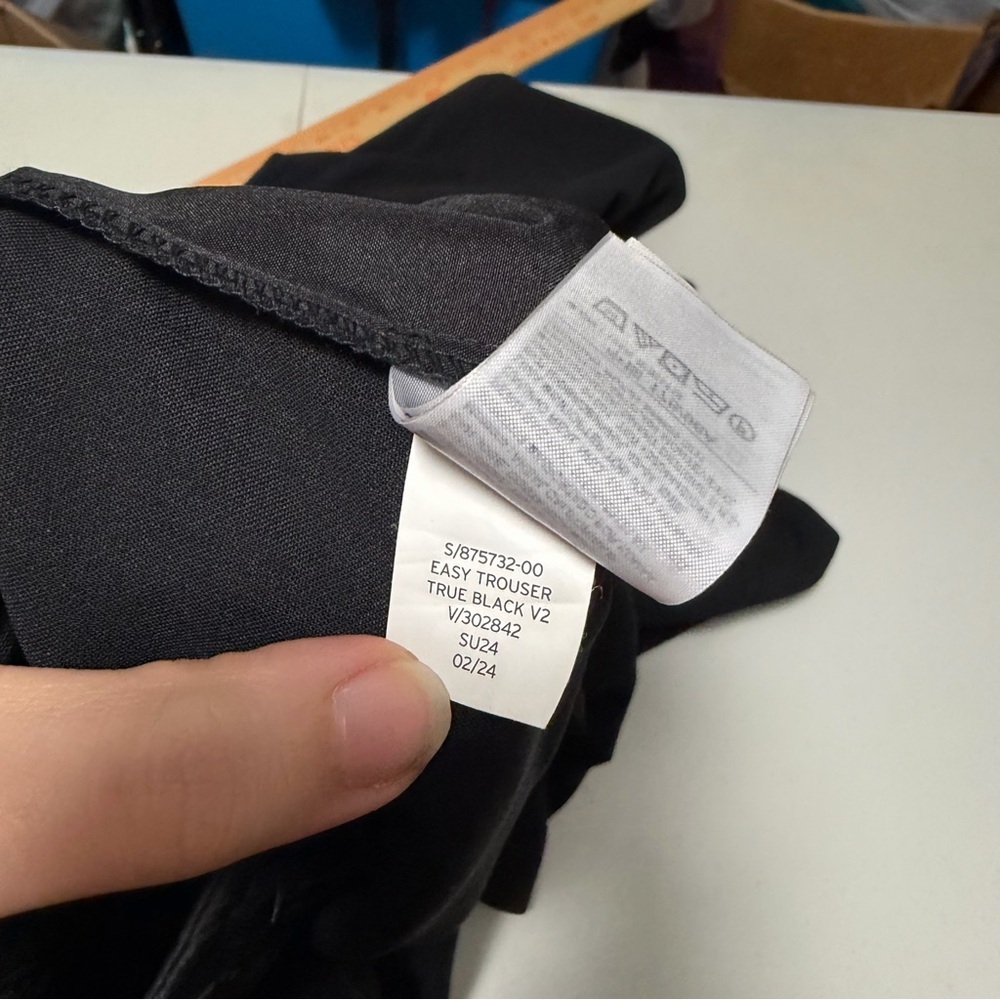 Gap 2024 Easy Crepe Trousers Black Plus Size 20 - Picture 8 of 12